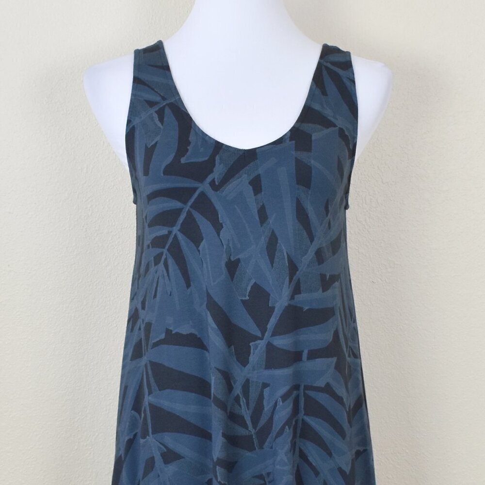 Fresh Produce Printed Tropical Asymmetrical Jersey Dress - S - Picture 2 of 9